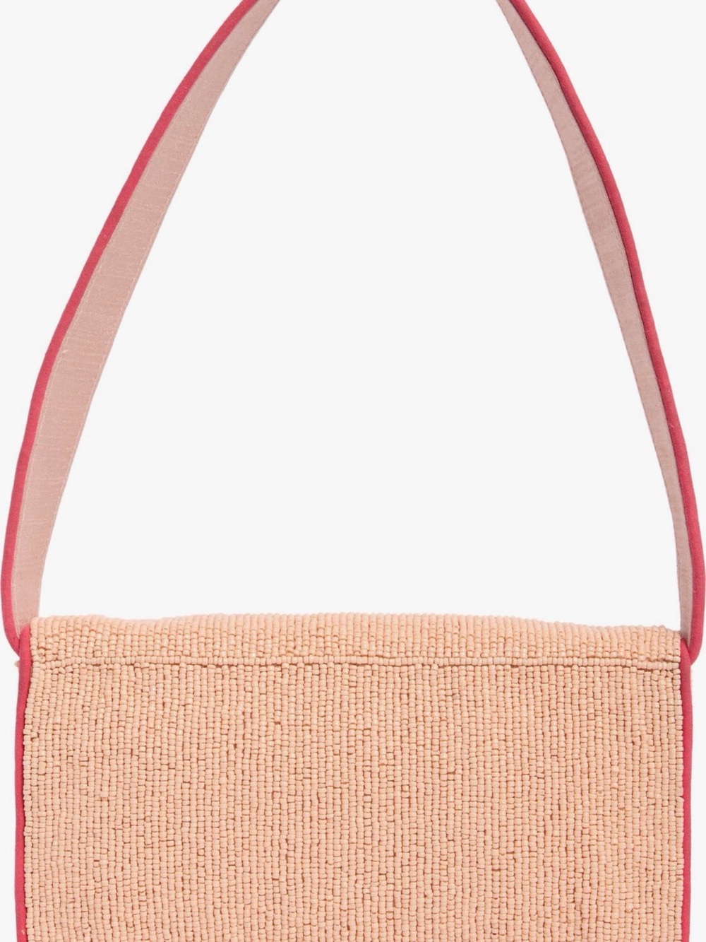 Sardines Beaded Pink Shoulder Bag - Picture 2 of 14